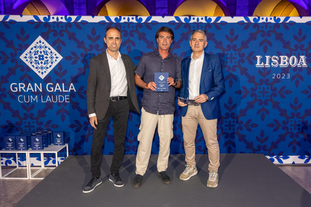 JAvier Fernandez fue el encargado de recoger el premio